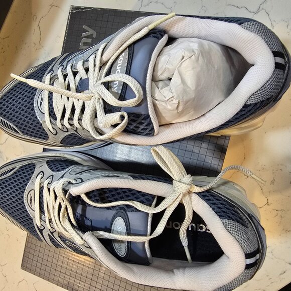 Saucony Progrid Triumph 4 DUSK / SILVER S70831-1 Mens Running Size 9.5 NEW 💙 - Picture 5 of 12